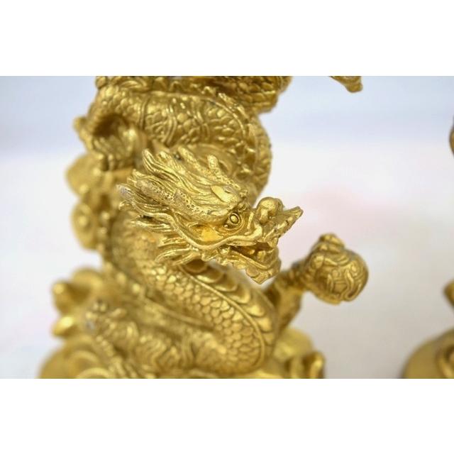 龍 鳳凰 銅製置物 ペアセット 縦長型 中 : 横浜中華街龍 - 通販