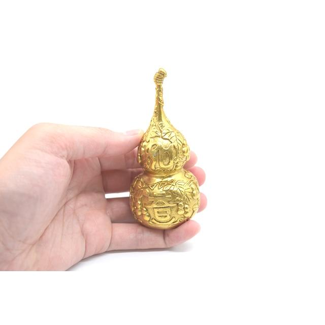 瓢箪 ひょうたん 銅製置物 無病息災 蓄財 10cm : 横浜中華街龍 - 通販