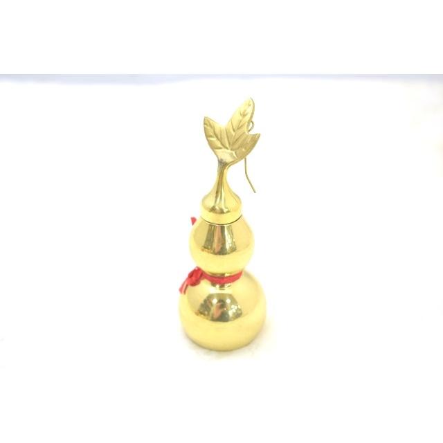ひょうたん 瓢箪 銅製置物 金色 入れ物 10cm : 横浜中華街龍 - 通販