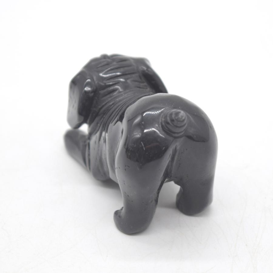 犬の置物 ブルドッグ オニキス 4cm 天然石製 : 横浜中華街龍 - 通販