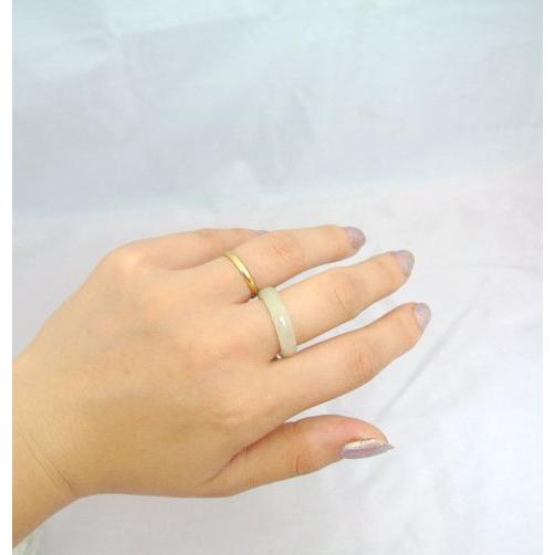 翡翠 ヒスイ ジェイド 指輪 天然石リング 選べるサイズ 14号 15号 |  | 03