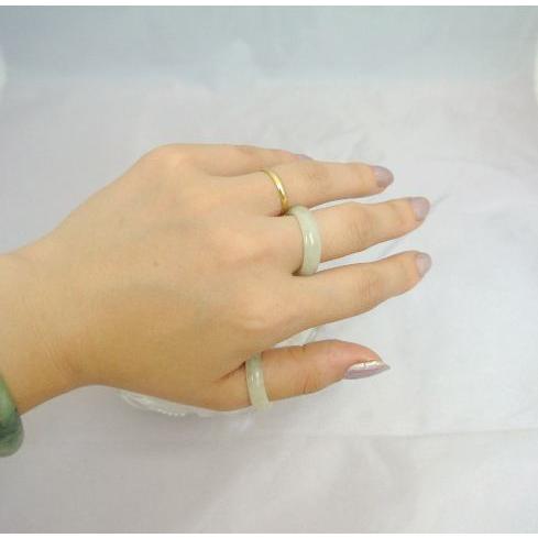 翡翠 ヒスイ ジェイド 指輪 天然石リング 選べるサイズ 19号 20号 |  | 03