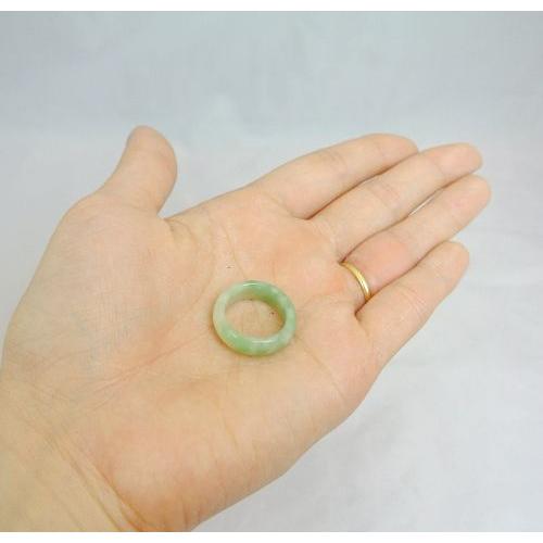 翡翠 ヒスイ ジェイド 指輪 天然石リング 10号 |  | 02