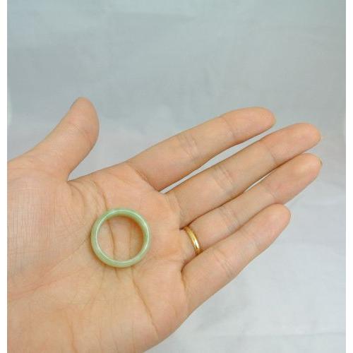 翡翠 ヒスイ ジェイド 指輪 天然石リング 17号 |  | 02