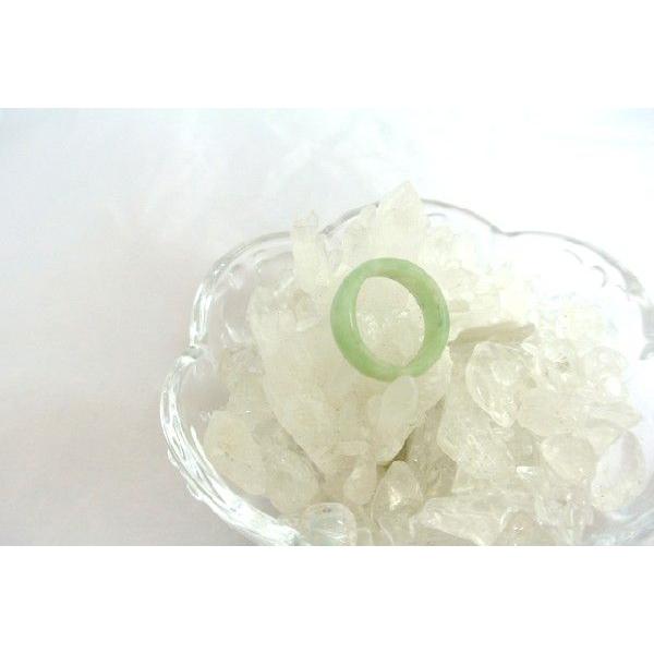 翡翠 ヒスイ ジェイド 指輪 天然石リング 18号 |  | 01