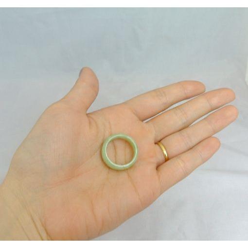 翡翠 ヒスイ ジェイド 指輪 天然石リング 18号 |  | 03