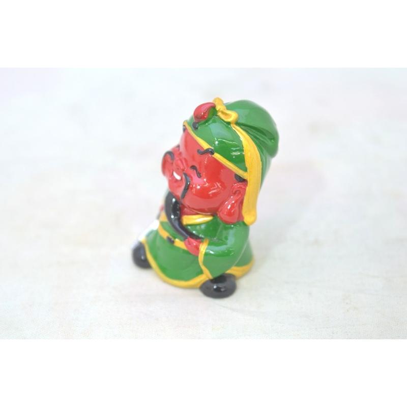 関羽 商売繁盛の神様 マスコット人形 樹脂製置物 4.5cm |  | 03