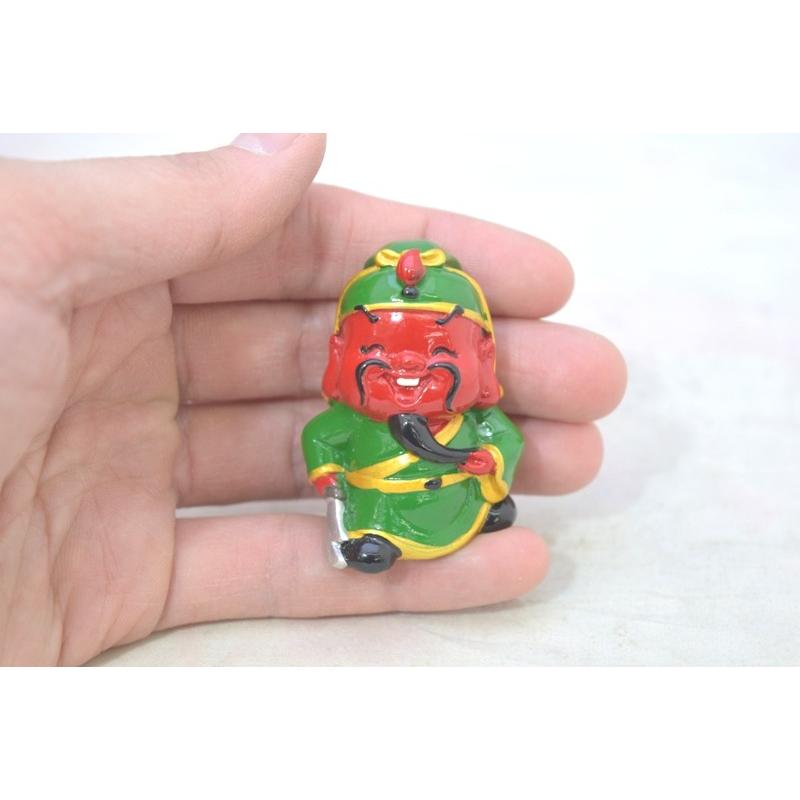 関羽 商売繁盛の神様 マスコット人形 樹脂製置物 4.5cm |  | 04