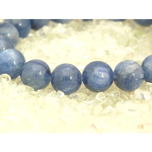 カイヤナイト 藍晶石 パワーストーン 天然石ブレスレット 10mm玉｜ryu｜03