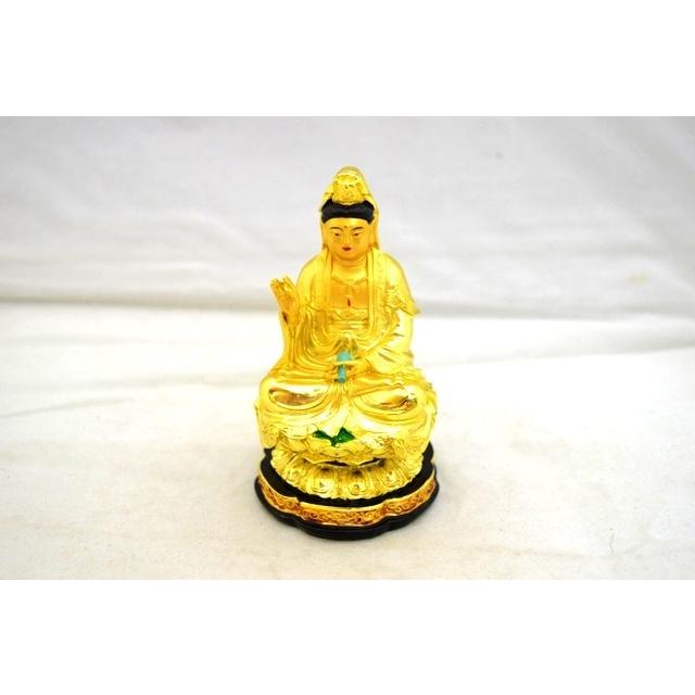 観音様 仏像 金色 樹脂製置物 小 : 横浜中華街龍 - 通販 - Yahoo