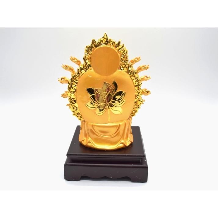 千手観音 仏像 樹脂製置物 台座付き 黄金色 大 : 横浜中華街龍 - 通販