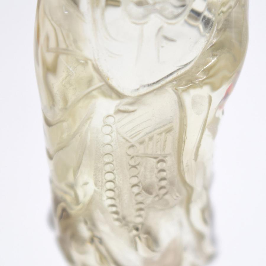 仏像彫刻 天然石製 シトリン 黄水晶 観音菩薩 台座付き 13cm 仏像彫刻 天然石製 シトリン 黄水晶 観音菩薩 台座付き 13cm