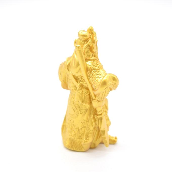 純金仕上げ　関羽様の神像(大) 純金仕上げ 関羽様の神像(大)