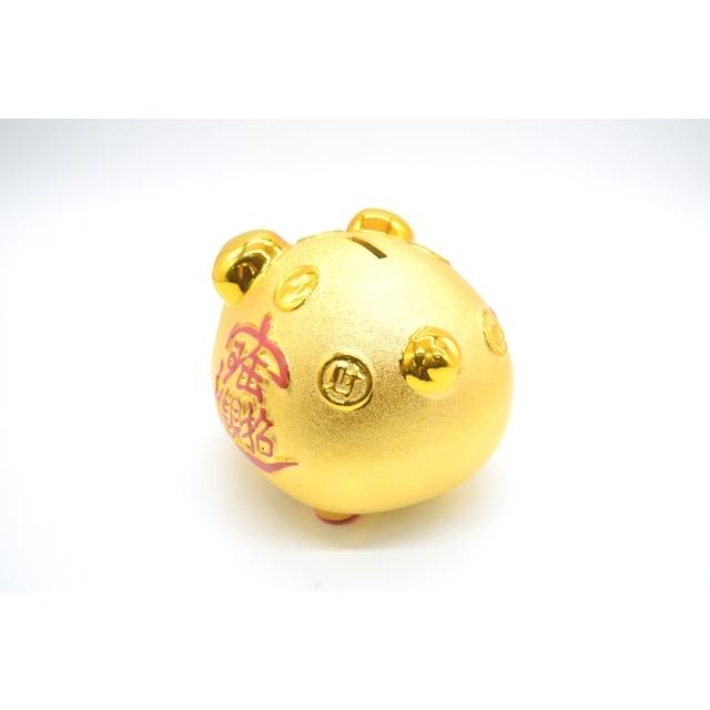 金ブタ 金の豚 貯金箱 招財 お多福顔 招財進宝 中 : 横浜中華街 金ブタ 金の豚 貯金箱 招財 お多福顔 招財進宝 中 : 横浜中華街