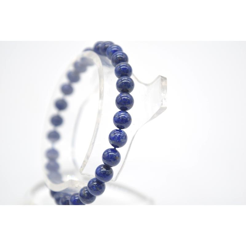 【メール便OK】 ラピスラズリ 瑠璃 天然石 パワーストーン ブレスレット アクセサリー 7mm |  | 02