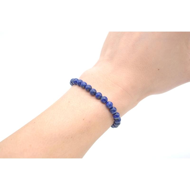 【メール便OK】 ラピスラズリ 瑠璃 天然石 パワーストーン ブレスレット アクセサリー 7mm |  | 03