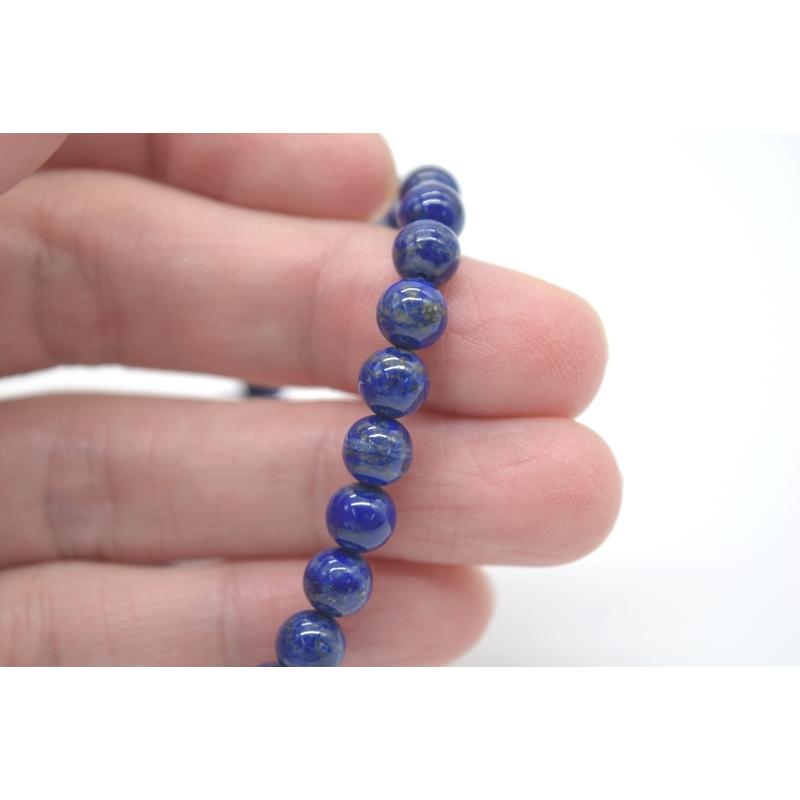 【メール便OK】 ラピスラズリ 瑠璃 天然石 パワーストーン ブレスレット アクセサリー 7mm |  | 05