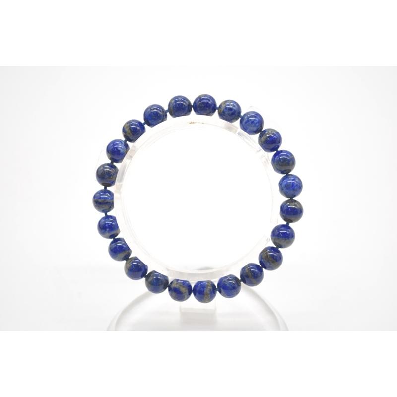 ラピスラズリ 瑠璃 天然石 パワーストーン ブレスレット アクセサリー 8mm |  | 01