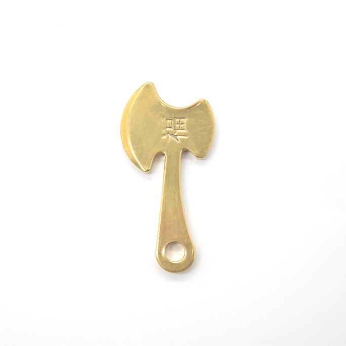 メール便OK】 福斧 オノ 銅製置物 ミニチュアサイズ 5cm 魔除け 招福