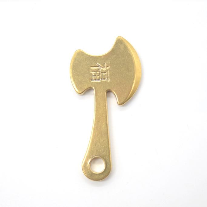メール便OK】 福斧 オノ 銅製置物 ミニチュアサイズ 5cm 魔除け 招福