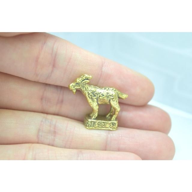 【メール便OK】 干支 羊 ひつじ インテリア ミニチュア 銅製 |  | 02