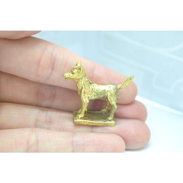 【メール便OK】 干支 戌 いぬ インテリア ミニチュア 銅製置物 |  | 02