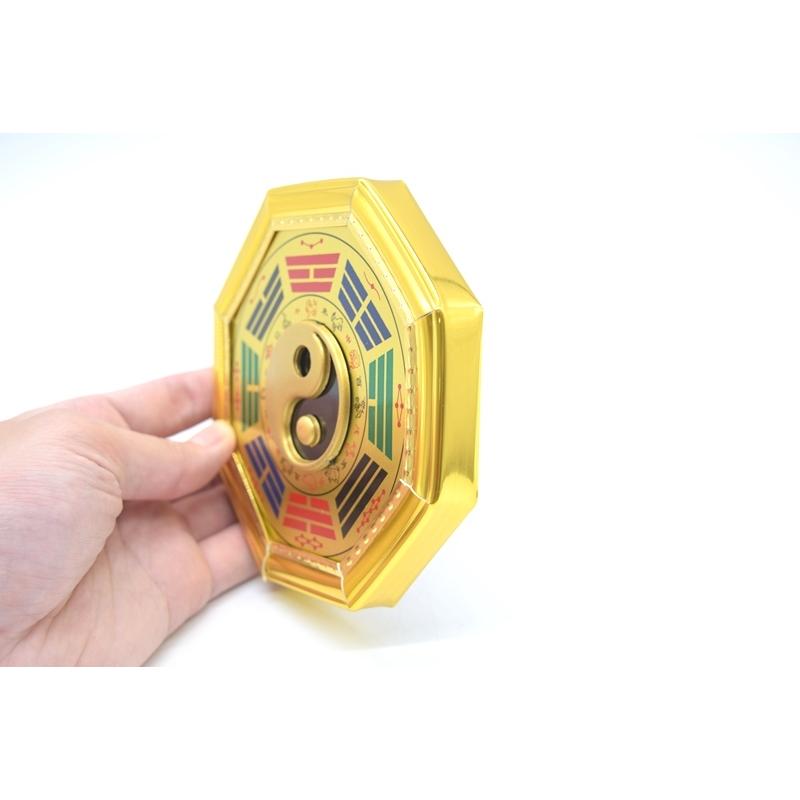 メール便OK】 風水八卦 気の安定盤 太極 陰陽 風水アイテム 12cm