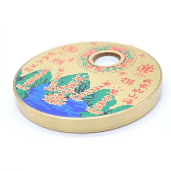 山海鎮 丸形 八卦鏡 銅盤 12cm 5寸 Sサイズ : 横浜中華街龍 - 通販
