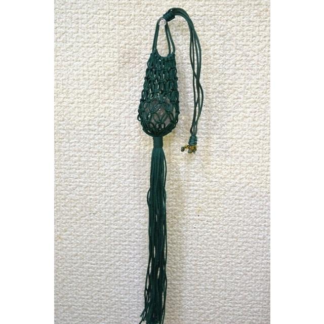 メール便OK】 風水サンキャッチャー用ネット 緑 水晶玉付属 メール便OK】 風水サンキャッチャー用ネット 緑 水晶玉付属