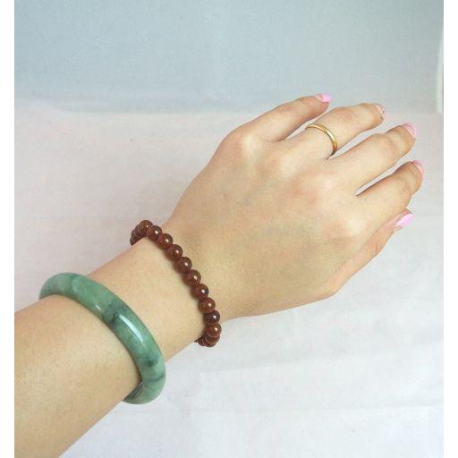 オレンジガーネット 柘榴石 7mm パワーストーン 天然石ブレスレット 努力が実る 目標達成 |  | 02