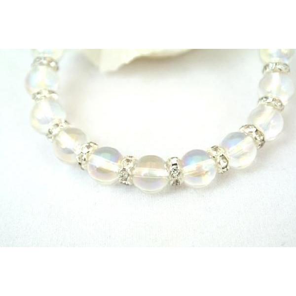 アクアオーラ【綺麗なオーラ】パワーストーンブレスレット 8mm : 横浜