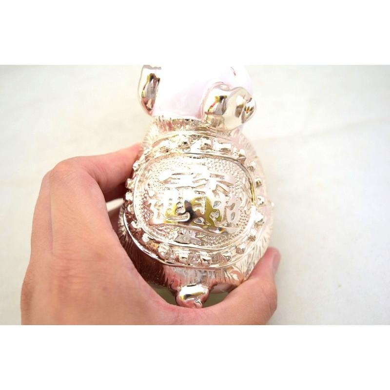 陳鳴遠 底款刻 在銘 朱泥 ブタ　夫婦 豚 置物 陳鳴遠 底款刻 在銘 朱泥 ブタ 夫婦 豚 置物