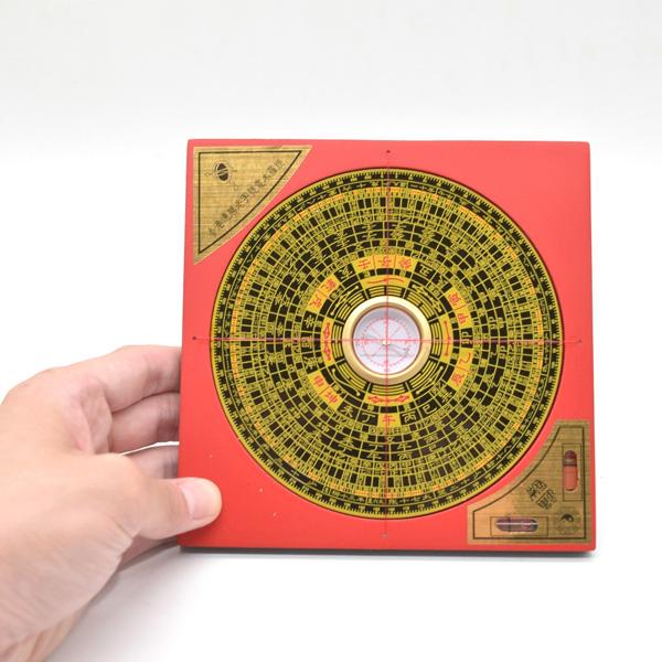 【メール便OK】 風水盤 羅盤 15cm 専用ケース付き 厄除け 風水アイテム |  | 04