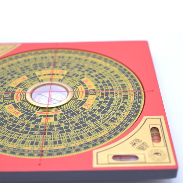 【メール便OK】 風水盤 羅盤 15cm 専用ケース付き 厄除け 風水アイテム |  | 06