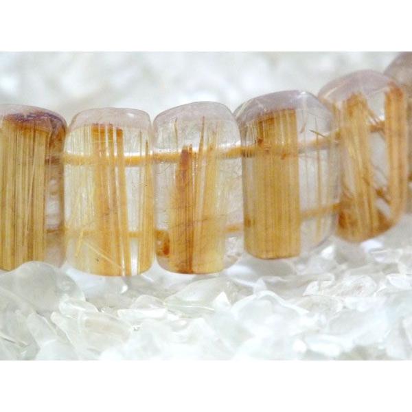 最高の金運・決断力】金針水晶（ルチルクォーツ） パワーストーン