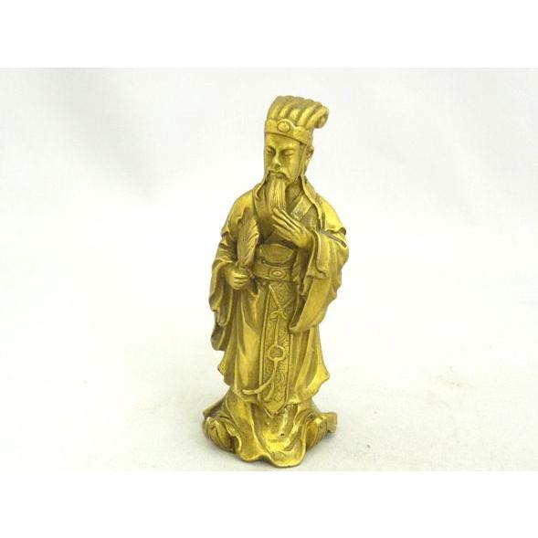 木彫諸葛亮諸葛孔明骨董三国志