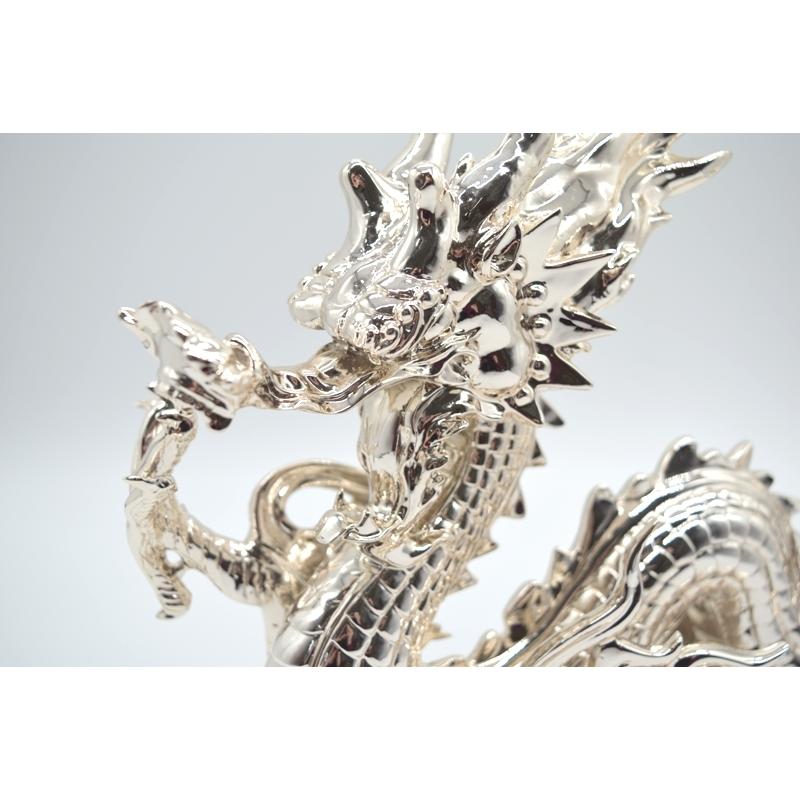 龍 銀色 樹脂製置物 艶あり 40cm : 横浜中華街龍 - 通販 - Yahoo 龍 銀色 樹脂製置物 艶あり 40cm : 横浜中華街龍 - 通販 - Yahoo