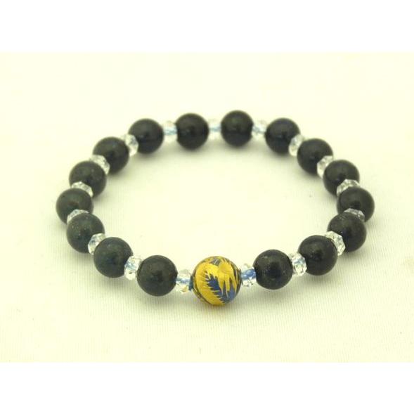 龍 全体運UP 金彫り龍ラピスラズリ 魔除け 邪気祓い パワーストーンブレスレット |  | 01