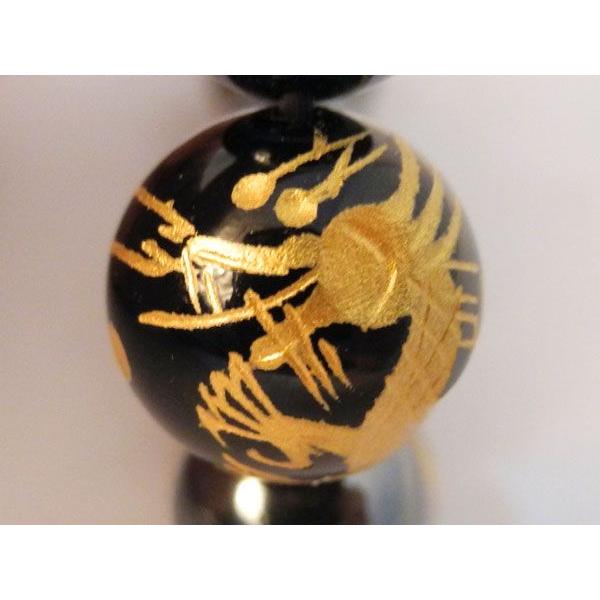 九頭龍 金彫り龍オニキス 総合運 パワーストーンブレス 12mm |  | 01
