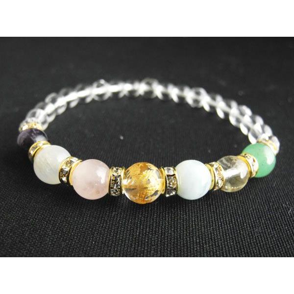 金彫り龍水晶 魔除け 邪気祓い アクアマリン アメジスト他 多数を組み合わせたパワーストーンブレスレット Ryu 1 49 横浜中華街龍 通販 Yahoo ショッピング