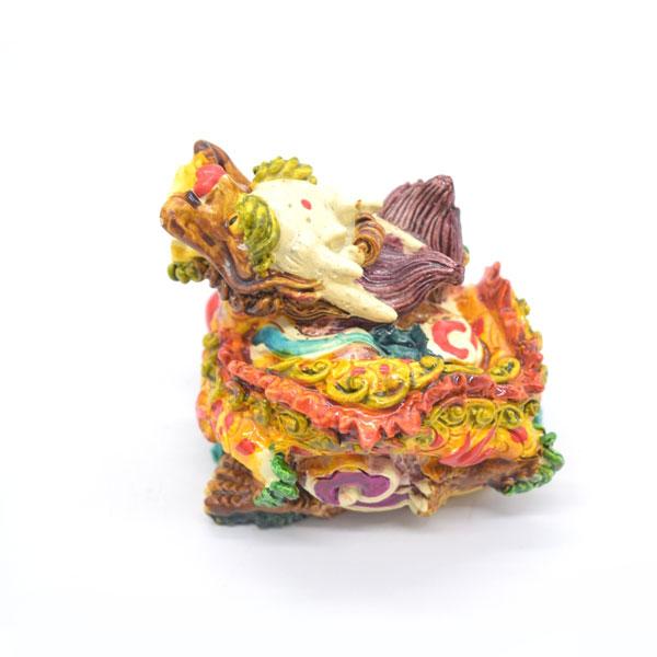 龍の置物 龍 カラフル 樹脂製置物 彩色済み 6cm : 横浜中華街龍 - 通販