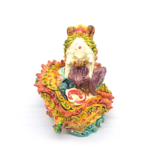 龍の置物 龍 カラフル 樹脂製置物 彩色済み 6cm : 横浜中華街龍 - 通販