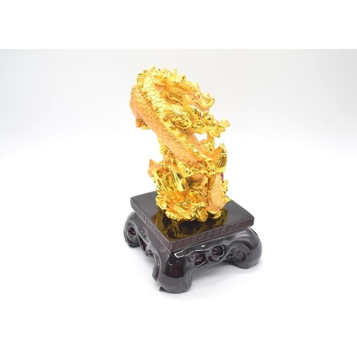 龍の置物 龍 樹脂製置物 風水インテリア 金色 37cm 総合運 |  | 04