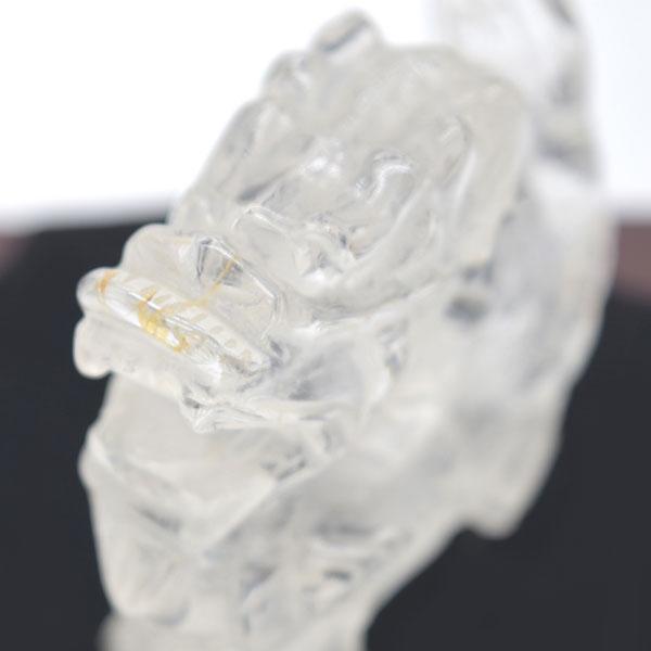 龍の置物 竜 水晶 黄水晶入り 7.5cm 天然石製 クリスタル パワーストーン |  | 09