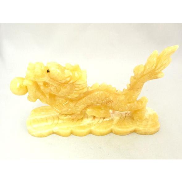 龍 黄玉石置物 銅杯 元宝 福敷き物 インテリアセット 総合運 |  | 01