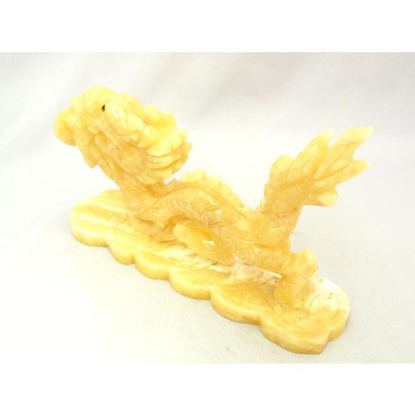 龍 黄玉石置物 銅杯 元宝 福敷き物 インテリアセット 総合運 |  | 03