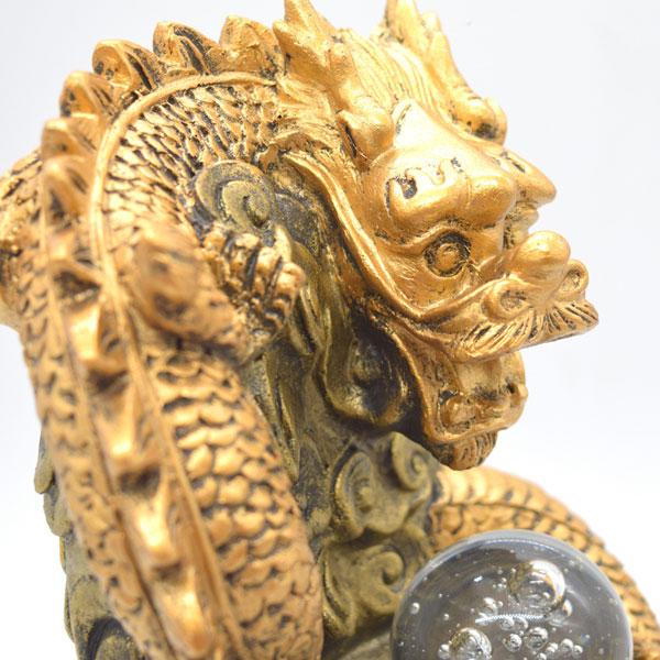 龍の置物 昇龍 噴水置物 樹脂製 風水インテリア モーター駆動 30cm LED発光 |  | 07