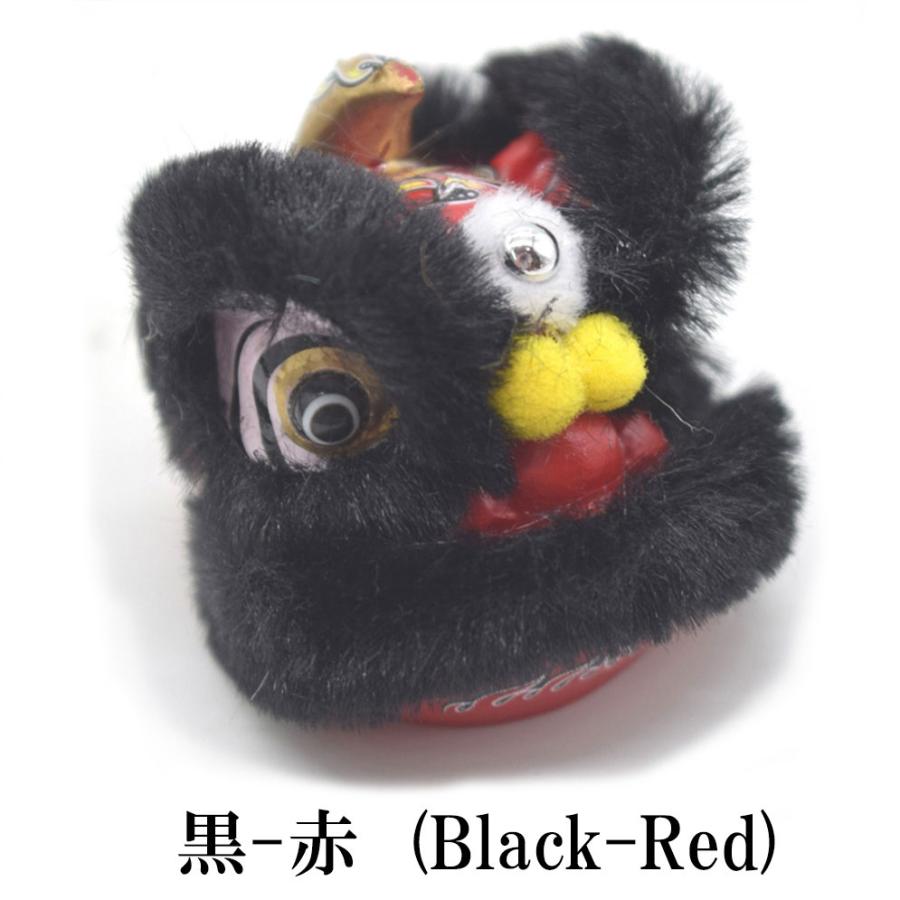 【値下げ】獅子頭　獅子舞　魔除け　置物 Amazon | 獅子舞縁起物時代物獅子頭魔除け木彫置物能面2体セット