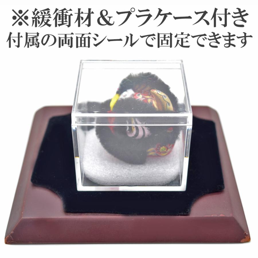 獅子舞 獅子舞頭 ミニチュア 木製置物 2種類から選べる ケース 獅子舞 獅子舞頭 ミニチュア 木製置物 2種類から選べる ケース