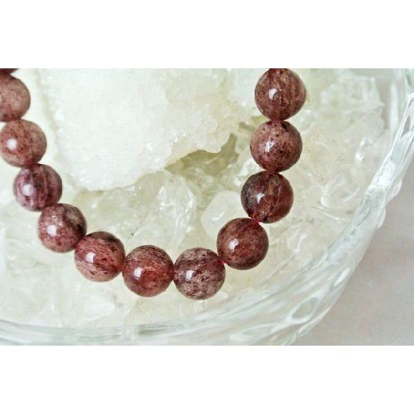 ストロベリークォーツ 天然石ブレスレット 10mm |  | 01